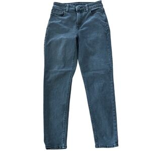 American Eagle‎ Outfitters Charcoal Denim Mom Jeans 0 Regular